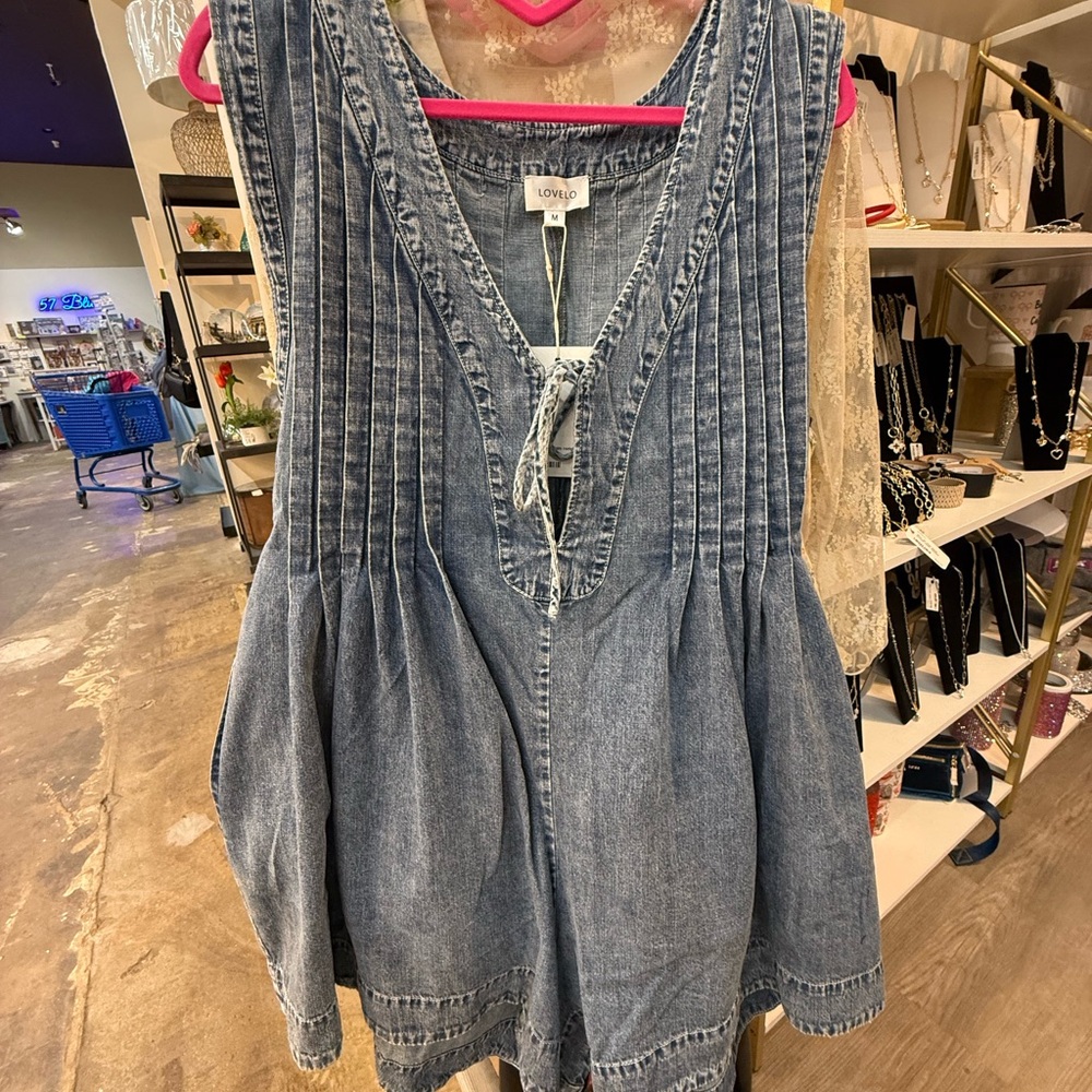 Lovelo Denim Romper